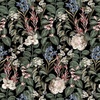Studio E Fabrics Art of Midnight Medium Vine Midnight
