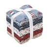 Red White and True Fat Quarter Bundle by Riley Blake Designs