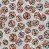 QT Fabrics Skullduggery Sugar Skulls Toss Gray