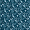 Riley Blake Designs Winter Magic Snowflakes Navy