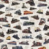 QT Fabrics Steam & Steel Trains Birch