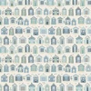 Andover Fabrics Driftwood Beach Huts Light Cream