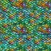 QT Fabrics Dragon's Song Dragon Scales Green
