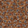 QT Fabrics Stars, Stripes, and Steel Grunge Biker Toss Rust