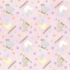 Maywood Studio Little Chicks Flannel Pull Toys Purple