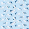 Benartex Polar Attitude Polar Bears Sky/Multi