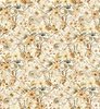 QT Fabrics Hunny Bunny Floral Vine Tan