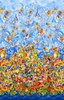 Michael Miller Fabrics Flower Fairies of Autumn Fairy Border Blue
