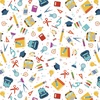 P&B Textiles Love Teach Inspire School Supplies White