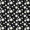 Benartex Delightful Daisies Daisy Love Black