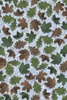 QT Fabrics The Wonder of Nature Leaves Chambray