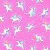 Andover Fabrics Fairy Dust Unicorn Pink