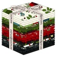 Holly Jolly Flannel Fat Quarter Bundle by Maywood Studio