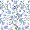 In The Beginning Fabrics Daydreams Large Floral Periwinkle