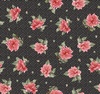 Maywood Studio Marlowe Tossed Flower Black