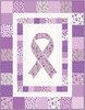 Strength In Lavender Hope Free Quilt Pattern