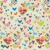 Benartex Follow Your Joy Hearts Light Sage