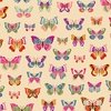 Andover Fabrics Luxe Butterflies Cream
