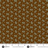 Andover Fabrics Autumn Woods Heartleaf Brown