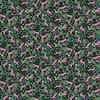 Studio E Fabrics Tropical Menagerie Pink Leopards Black