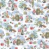 P&B Textiles Frost and Fable Festive Scenic Light Blue