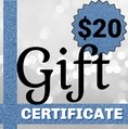 $20 Gift Certificate