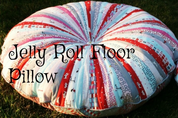 Jelly Roll Floor Pillow