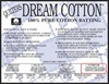 Quilters Dream Batting Natural Cotton - Supreme (Super Queen 93"x121")