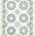 Patricia One Fabric Kaleidoscope Quilt Pattern