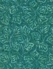 Wilmington Prints Oasis Batik Ferns Dark Aqua