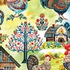 Benartex Farm Feathered Folk Farm Scenic Multi