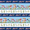 Henry Glass Enchanted Forest Border Stripe Blue/Multi
