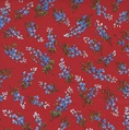 Moda Wildflowers Bluebonnet Toss Poppy