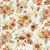 Hoffman Fabrics Harvest Bouquet Florals Natural