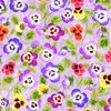 P&B Textiles Garden Delight Violets Light Purple
