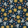 Andover Fabrics Conway Cottage Meadow Navy
