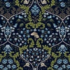 Studio E Fabrics Ashdown Forest Ogee Midnight Blue