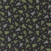 Moda Winter Friends Tossed Trees Charcoal Black