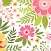 Benartex Among the Wildflowers 108 Inch Wide Backing Fabric Daybreak Coral