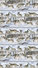Northcott Naturescapes Wild At Heart Border Light Blue/Multi