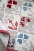 Red White and Bloom Quilt Pattern