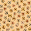 QT Fabrics Poultry in Motion Sunflowers Peach