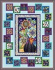 Fractal Flowers I Free Quilt Pattern