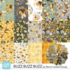 Buzz, Buzz, Buzz Fat Quarter Bundle by QT Fabrics