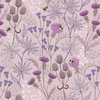 Lewis and Irene Fabrics Celtic Dreams Bee and Thistle Pale Lavender