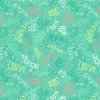 Windham Fabrics Noteworthy Aspirations Turquoise