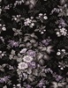 Wilmington Prints Blackberry Bramble Large Floral Black