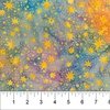 Northcott Banyan Batiks Garden Party Bursts Tangerine