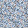 Michael Miller Fabrics Petite Garden Spring Flower Blue