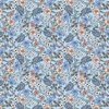 Michael Miller Fabrics Petite Garden Spring Flower Blue